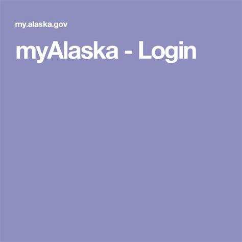 To register for an account with myAlaska, fill in the new account information required below. . Myalaska gov login